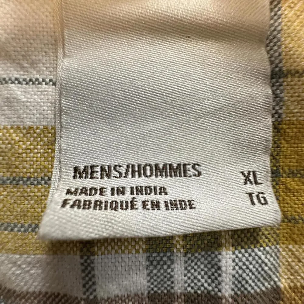 The North Face Men's XL Cotton Plaid Shirt -‎ Casual & Stylish - 37